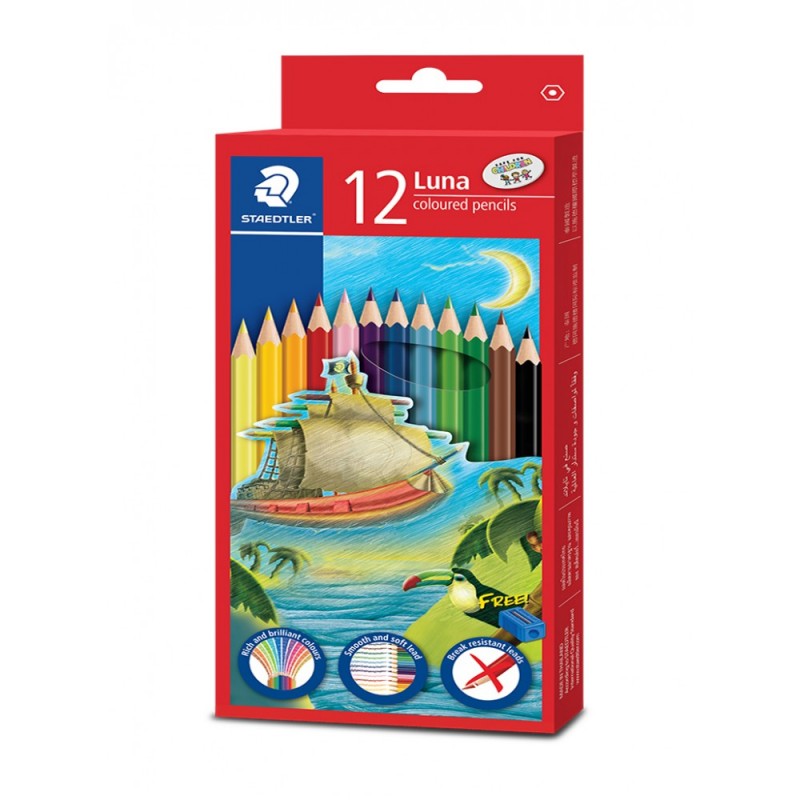 STAEDTLER Luna Colour Pencil 12 Colors Craft, School, Home & Office
